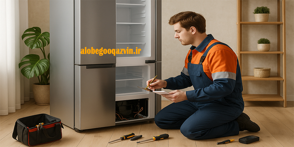 مشکلات رایج یخچال و خدمات الو بگو در قزوین